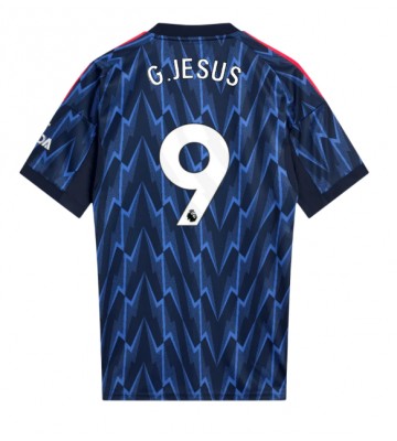 Arsenal Gabriel Jesus #9 Udebanetrøje 2025-26 Kortærmet